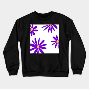 Flower pattern Crewneck Sweatshirt